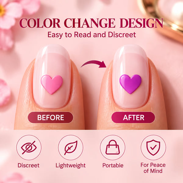 Drink Test Nail Stickers