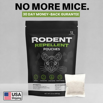 Avelyqa rodent repellent | Place These Pouches Anywhere Mice Hide - And Watch Them Disappear.
