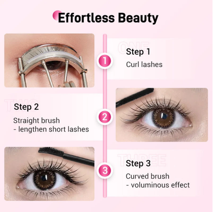 💕50% OFF 💕OFFDouble-Ended Waterproof Lengthening & Curling Mascara