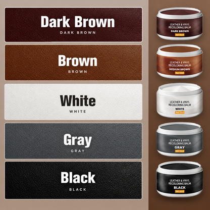 Leather Repair Paste – Fills scratches & scuffs, restores texture.👞